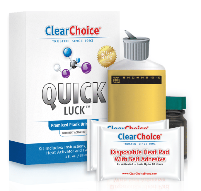 quick luck synthetic urine review